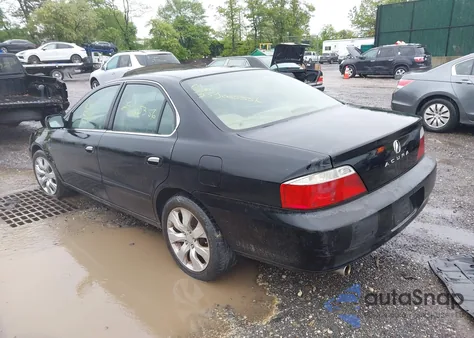 2002 Acura Tl 3.2 из США, поврежденный, VIN 19UUA56642A038448